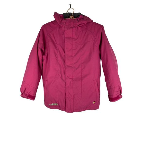 Burton Girls M Pink Full Zip Hooded Wanderlust Ski Snowboarding Jacket - Picture 1 of 14
